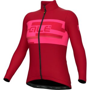 Ale Solid Borealis Long Sleeve Jersey Rood XS Vrouw