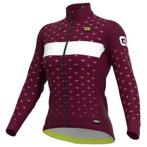 Ale Stars Long Sleeve Jersey Paars S Vrouw