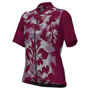 Ale Sunrise Short Sleeve Jersey Paars S Vrouw