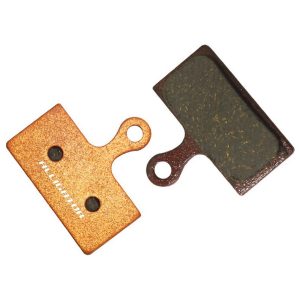 Alligator Extreme Carbon Semi-metallic Disc Brake Pads For Shimano Xtr(br-m985)/ Deore Xt(br-m785)/ Slx (br-m666) Oranje