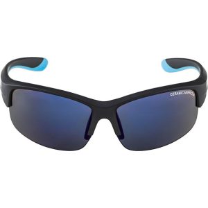 Alpina Flexxy Youth Hr Mirrored Polarized Sunglasses Zwart Blue Mirror/CAT3