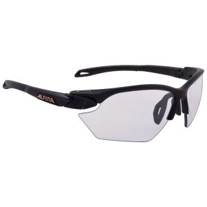 Alpina Twist Five Hr S Vl+ Photochromic Sunglasses Zwart Varioflex Black/CAT1-3 Fogstop