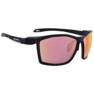 Alpina Twist Five Qvm+ Mirrored Photochromic Sunglasses Zwart Quattro/Varioflex Rainbow Mirror/CAT1-3 Fogstop Hydrophobic
