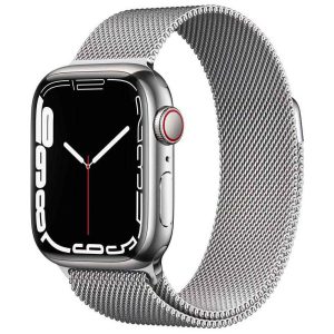 Apple Series 7 Gps+cellular 45 Mm Watch Zilver