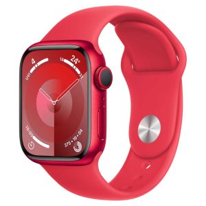 Apple Series 9 Gps 41 Mm Sport Band Watch Rood S-M