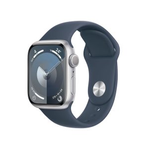 Apple Series 9 Gps Sport 41 Mm Watch Blauw M-L