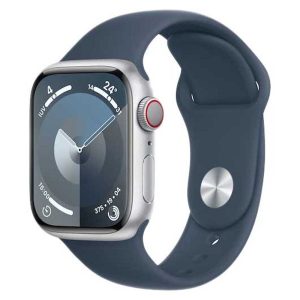 Apple Series 9 Gps+cellular Sport 41 Mm Watch Blauw S-M