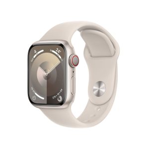 Apple Series 9 Gps+cellular Sport 45 Mm Watch Beige S-M