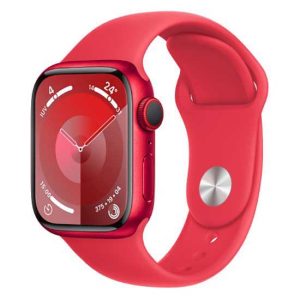 Apple Series 9 Gps+cellular Sport Band 41 Mm Watch Rood S-M
