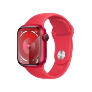 Apple Series 9 Gps+cellular Sport Band 45 Mm Watch Rood M-L