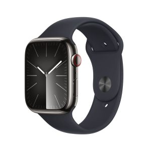 Apple Watch Series 9 Gps+cellular Stainless Steel 45 Mm Blauw M-L