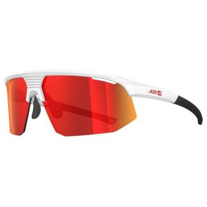 Azr Arrow Rx Sunglasses Transparant Hydrophobic Red/CAT3