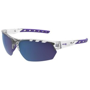 Azr Izoard Sunglasses Transparant Purple Mirror/CAT3