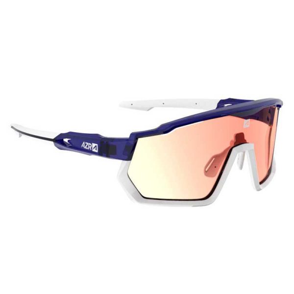 Azr Kromic Pro Race Rx Photochromic Sunglasses Transparant Irise Red/CAT0-3