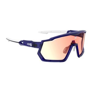 Azr Kromic Pro Race Rx Photochromic Sunglasses Transparant Irise Red/CAT0-3