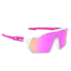 Azr Pro Race Jr Rx Sunglasses Roze Hydrophobic Pink Mirror/CAT3