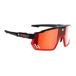 Azr Pro Race Rx Sunglasses Zwart Red Mirror/CAT3
