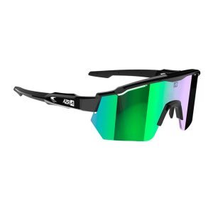 Azr Race Rx Sunglasses Zwart Green Mirror/CAT3