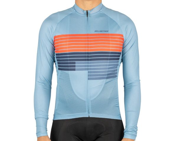 Bellwether Men's Sol-Air Pro UPF Long Sleeve Jersey (Ice Grey) (M) - 931173913
