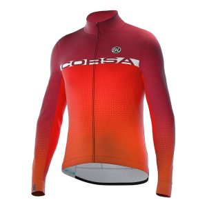 Bicycle Line Fiandre S2 Long Sleeve Jersey Rood XL Man
