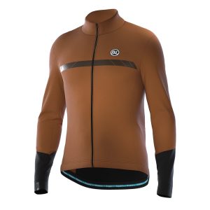 Bicycle Line Fiandre S2 Thermal Long Sleeve Jersey Bruin M Man
