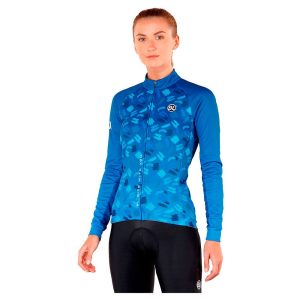 Bicycle Line Grafite Long Sleeve Jersey Blauw XS Vrouw