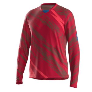 Bicycle Line Ponente Mtb Long Sleeve Jersey Rood S Man