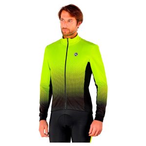 Bicycle Line Pro-s Thermal Long Sleeve Jersey Geel L Man