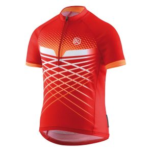 Bicycle Line Shiro Short Sleeve Jersey Oranje 116 cm Jongen