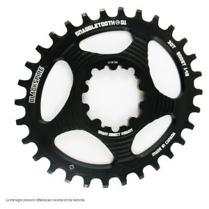 Blackspire Snaggletooth Sram Boost Oval Chainring Zilver 34t