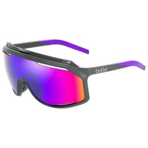Bolle Chronoshield Polarized Sunglasses Zwart,Paars Polarized Volt+ Ultraviolet/CAT3