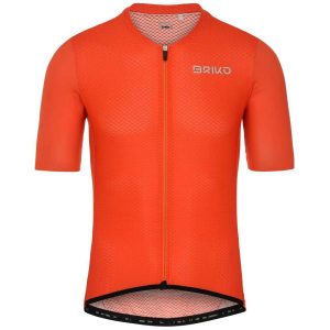 Briko Endurance Short Sleeve Jersey Oranje S Man
