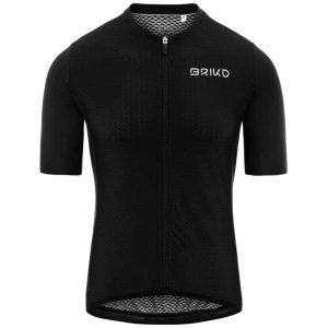 Briko Endurance Short Sleeve Jersey Zwart S Man