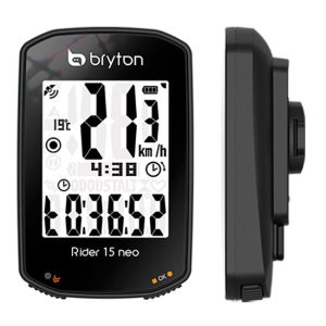 Bryton Rider 15 Neo E Cycling Computer Zwart