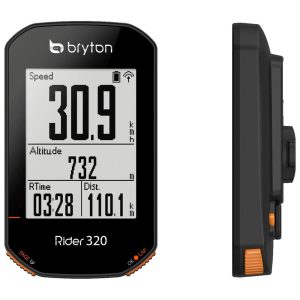 Bryton Rider 320 E Cycling Computer Zwart