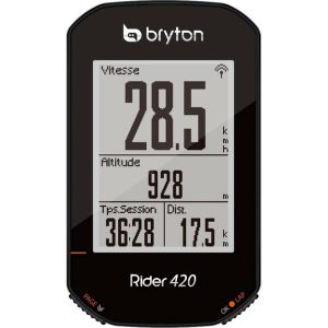 Bryton Rider 420h Cycling Computer Zwart