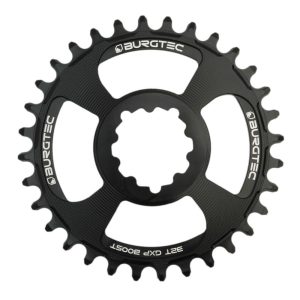 Burgtec Gxp Boost Direct Mount Thick Thin 3 Mm Offset Chainring Zwart 32t