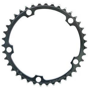 Campagnolo Record/chorus 110 Bcd Chainring Zwart 52t