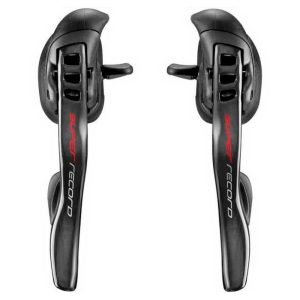 Campagnolo Super Record Eps Ergopower Brake Lever With Electronic Shifter Zwart 12s