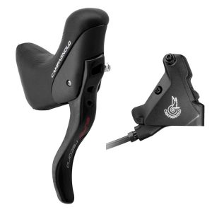 Campagnolo Super Record Hydraulic Eps 140 Mm Right Brake Lever With Shifter Zwart 12s