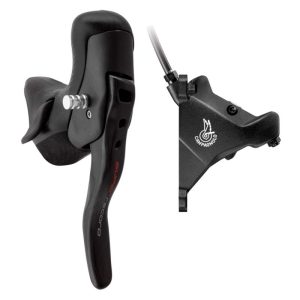 Campagnolo Super Record Hydraulic Eps 160 Mm Left Brake Lever With Shifter Zwart 2s