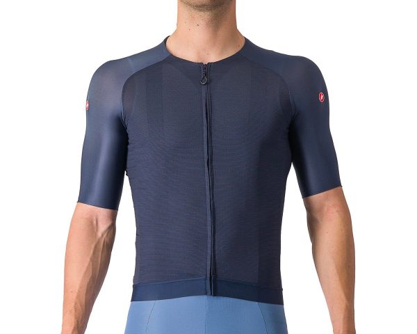 Castelli Aero Race 7.0 Short Sleeve Jersey (Belgian Blue) (S) - A4524005424-2