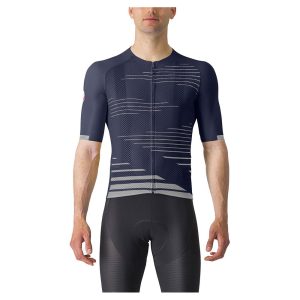 Castelli Climber's 4.0 Short Sleeve Jersey Blauw XS Man