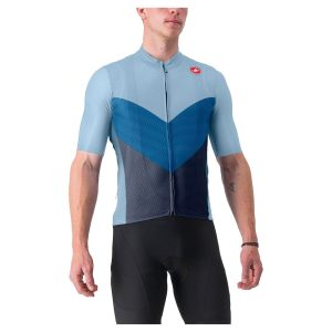 Castelli Endurance Pro 2 Short Sleeve Jersey Blauw M Man