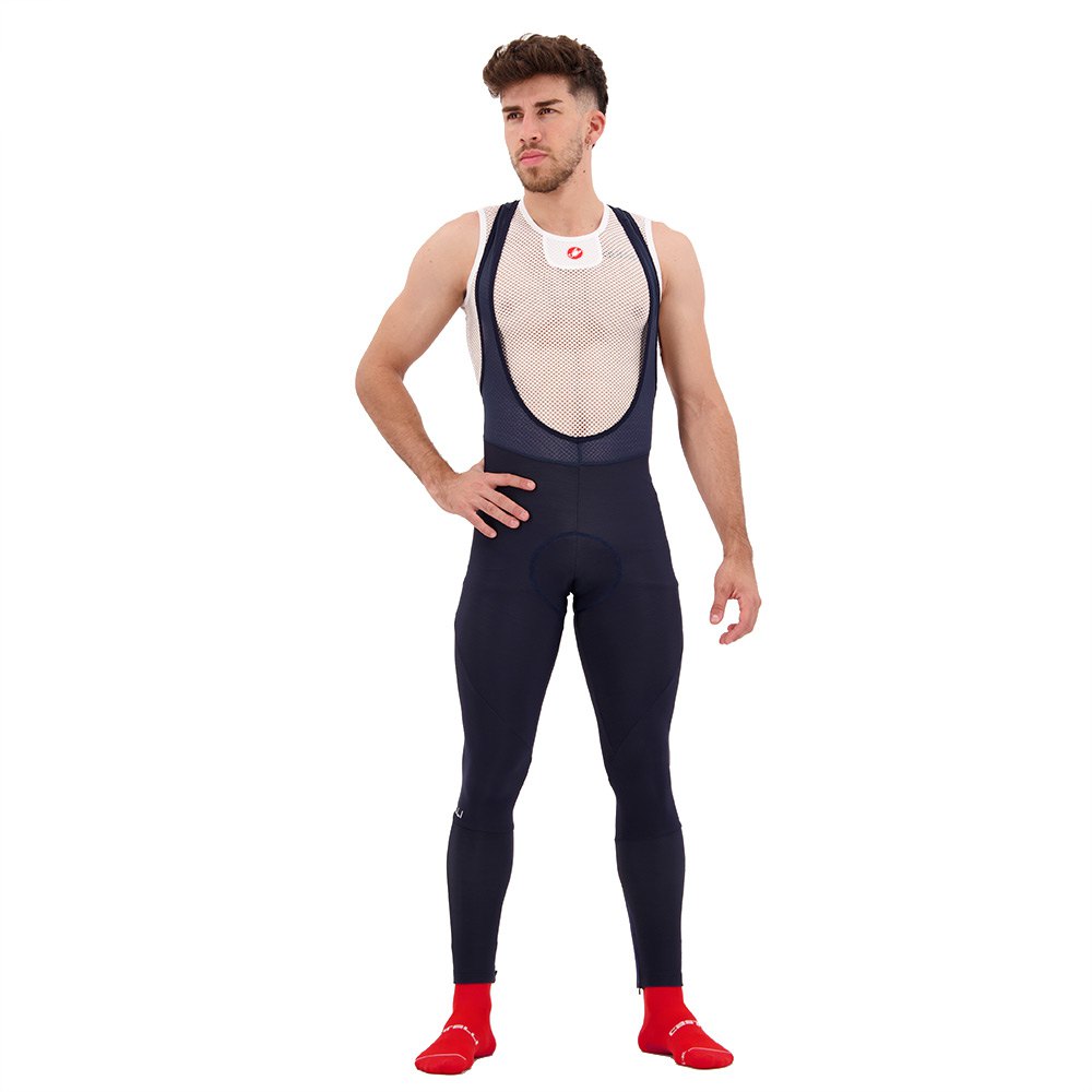 Castelli Entrata Bib Tights Blauw L Man - In The Know Cycling