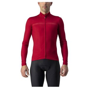 Castelli Pro Thermal Mid Long Sleeve Jersey Rood 3XL Man