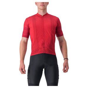 Castelli Unlimited Terra Short Sleeve Jersey Rood XL Man
