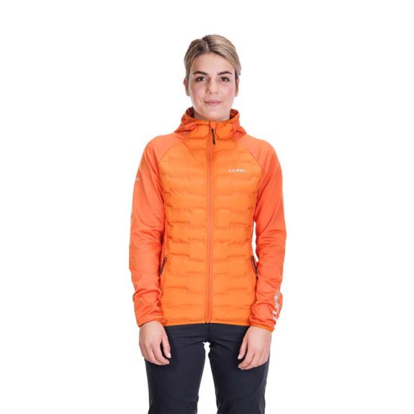 Cube Padded Jacket Oranje XS Vrouw