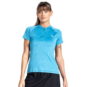 Dare2b Outdare Iii Short Sleeve Jersey Blauw 10 Vrouw