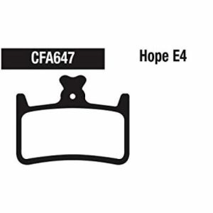 EBC Brake Disc Brake Pads - Standard - Red / FA647R - Hope E4